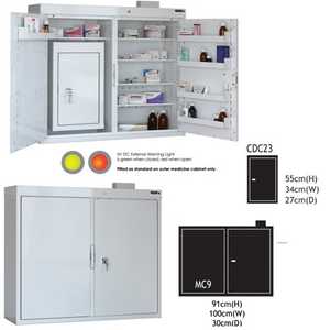 Sunflower Medicine Cabinet With CD Cabinet