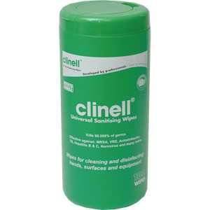 Clinell Universal Sanitising Wipes