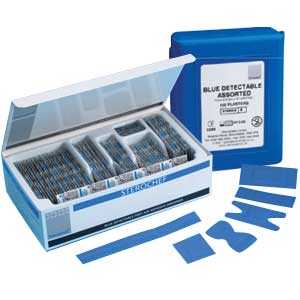 Steroplast Blue Detectable Plasters