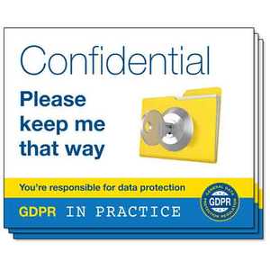 GDPR In Practice Stickers - For Desk Trays & Folders