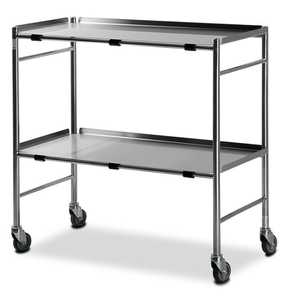 Bristol Maid Stainless Steel Trolleys - Removable Shelves