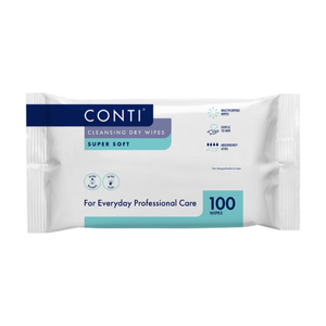 Conti Cleansing Dry Wipes Super Soft Small