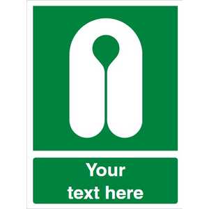 Custom Lifejacket Safety Sign