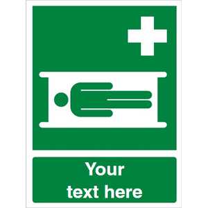 Custom Stretcher Safety Sign