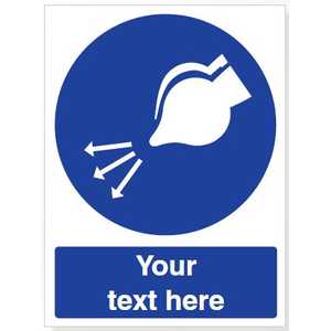Custom Start Air Supply In Launch Sequence Safety Sign