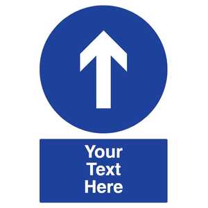Custom Arrow Up Sign