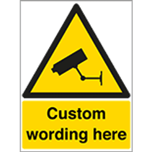 Custom Security Signs