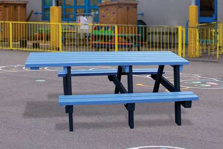 Junior A-Frame Extended Top Picnic Tables - Recycled Plastic