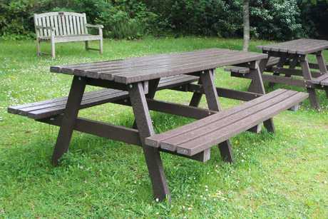 2000mm A-Frame Picnic Table - Recycled Plastic